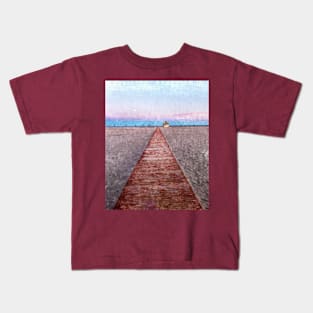 Sulina beach, Danube Delta, Kids T-Shirt